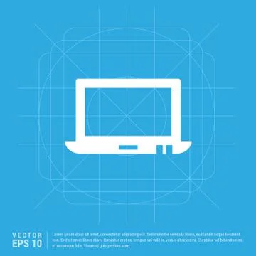 Laptop Icon Illustrazione stock