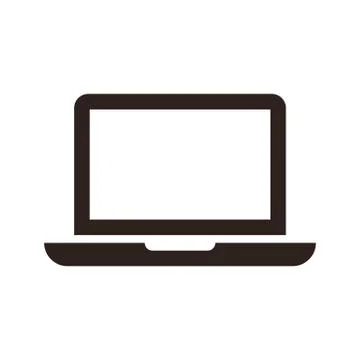 Laptop icon Stock Illustration