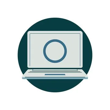 Laptop Icon Stock Illustration