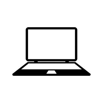 Laptop icon. Laptops or notebook computer. Vector illustration isolated  Illustrazione stock