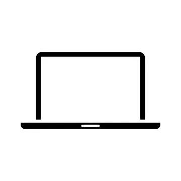 Laptop icon. Laptops or notebook computer. Vector illustration isolated  Illustrazione stock