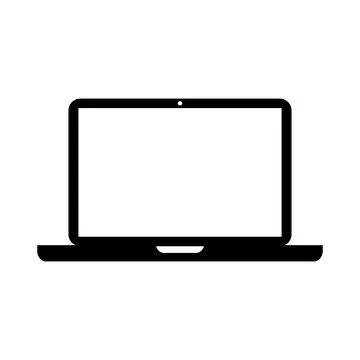 Laptop icon. Laptops or notebook computer. Vector illustration isolated  Illustrazione stock