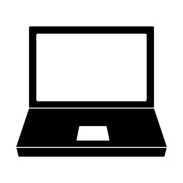 Laptop icon vector 스톡 일러스트