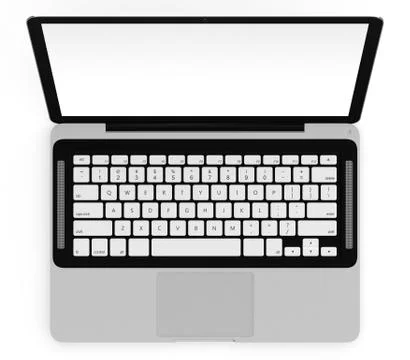 Laptop Stock Illustration