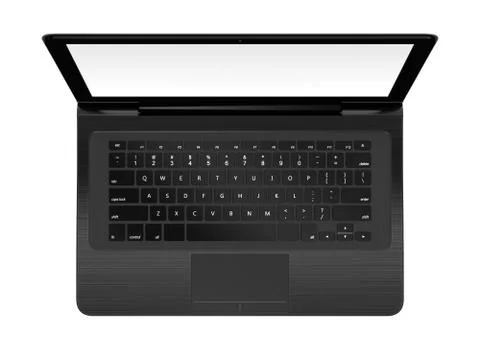 Laptop Stock Illustration