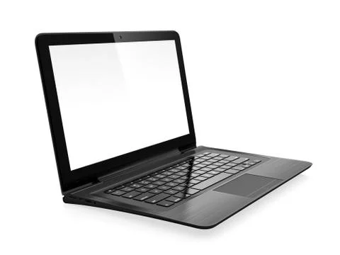 Laptop Stock Illustration