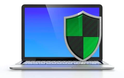 Laptop Stock Illustration