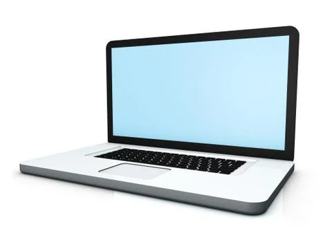 Laptop Stock Illustration