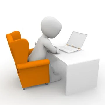 Laptop Stock Illustration