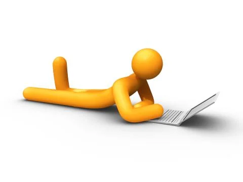 Laptop Stock Illustration