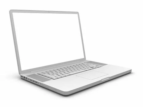 Laptop Stock Illustration