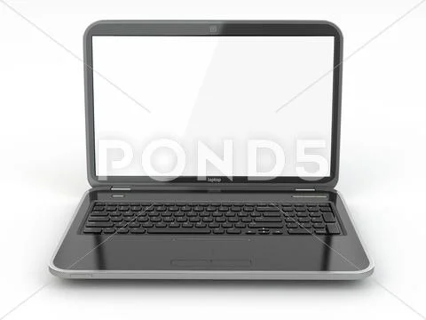 Laptop Stock Illustration