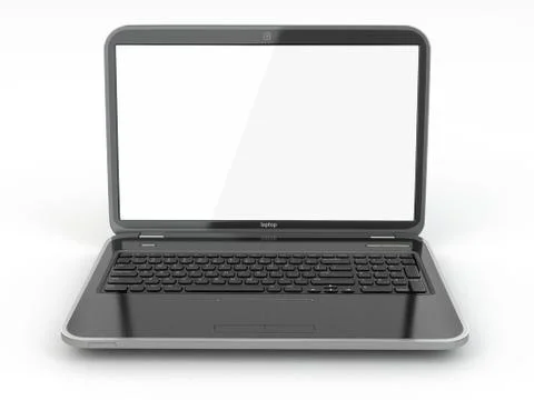 Laptop Stock Illustration
