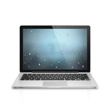 Laptop Stock Illustration