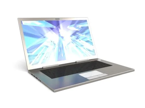 Laptop Stock Illustration