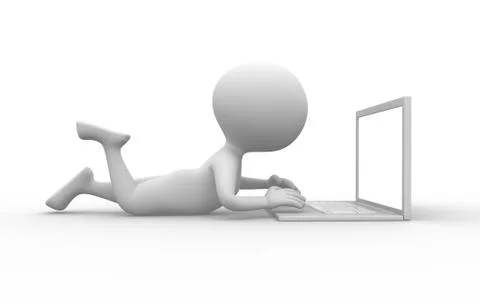 Laptop Stock Illustration