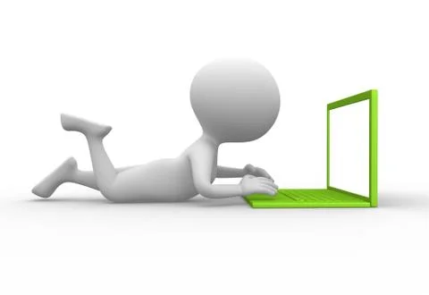 Laptop Stock Illustration