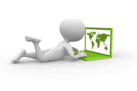 Laptop Stock Illustration