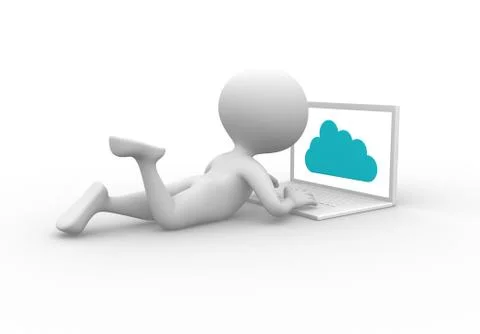 Laptop Illustrazione stock