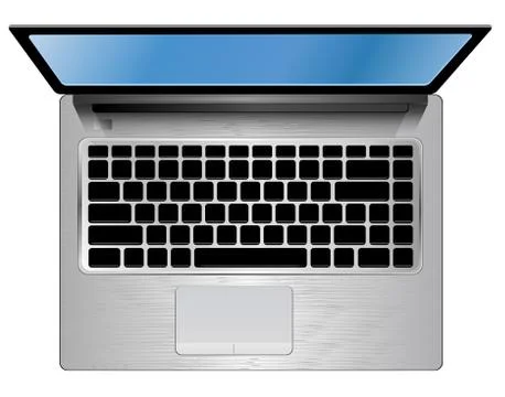Laptop Stock Illustration