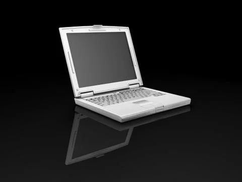 Laptop Stock Illustration