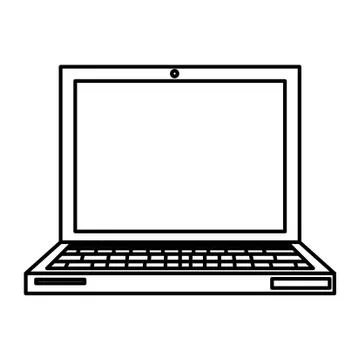 Laptop Stock Illustration