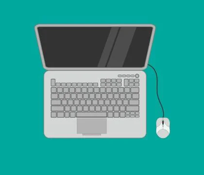 Laptop Illustrazione stock