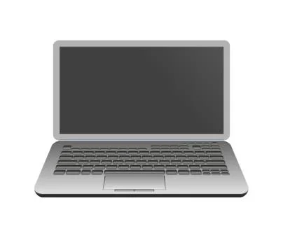 Laptop Stock Illustration