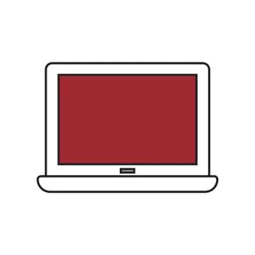 Laptop Stock Illustration