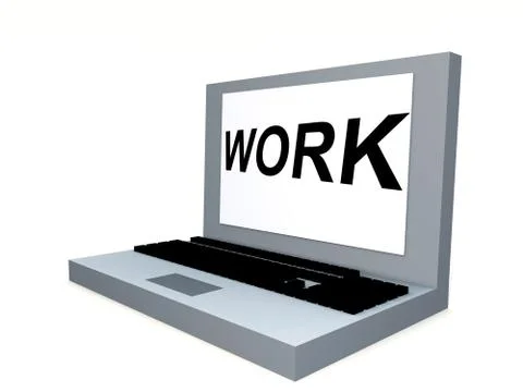 Laptop Illustrazione stock