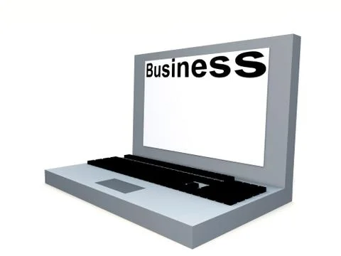 Laptop Stock Illustration