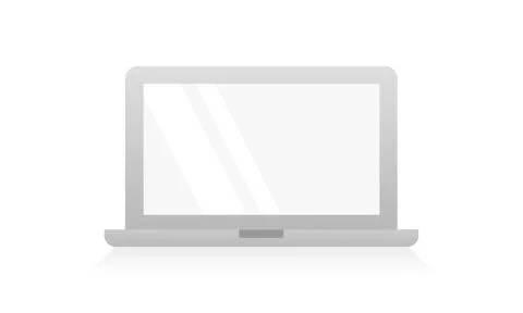 Laptop Stock Illustration
