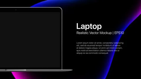 Laptop Stock Illustration