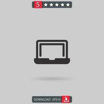 Laptop Stock Illustration