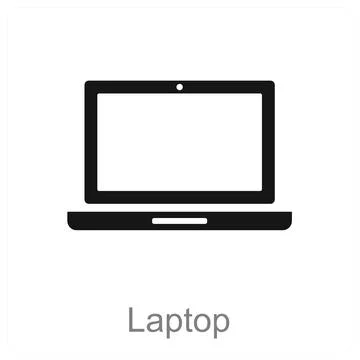 Laptop Stock Illustration