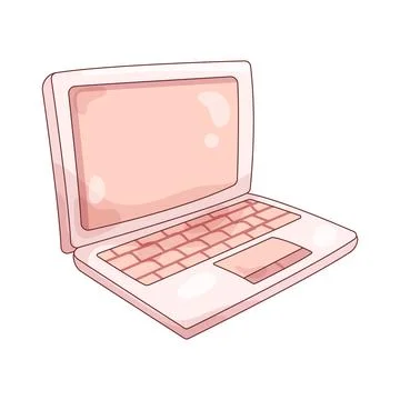 Laptop Stock Illustration