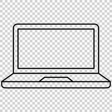 Laptop Stock Illustration