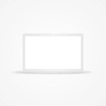 Laptop Illustration Stock Illustration