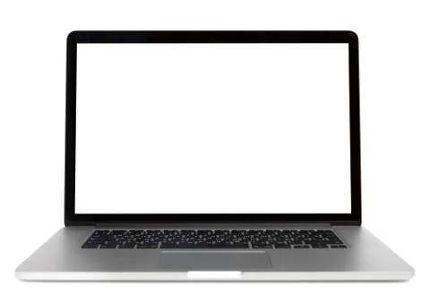 Laptop isolated 스톡 사진
