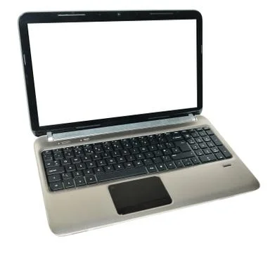 Laptop isolated Stock Photos