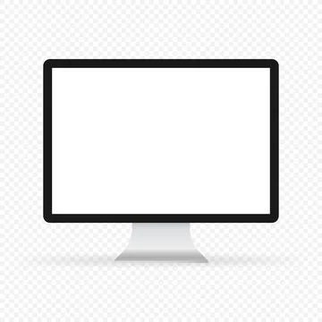 Laptop isolated vector. Gadget illustration vector. Modern computer a white b Illustrazione stock