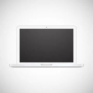 Laptop isolated on white background Stock-Illustration