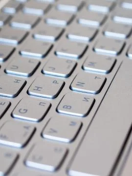 Laptop keyboard background Stock Photos