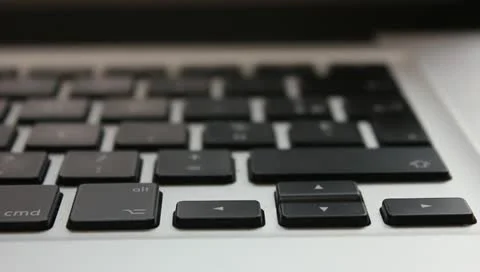 Laptop keyboard Stock Footage 11185417
