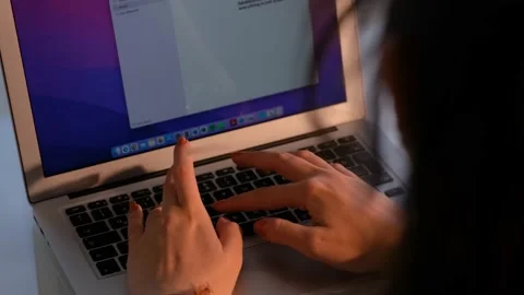 Laptop Keyboard Stock Footage 201518092