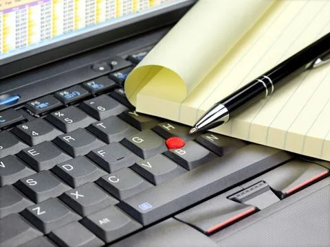 Laptop Keyboard Stock Photos
