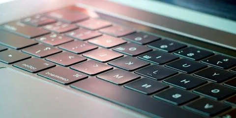 Laptop keyboard Stock Photos