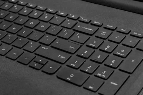 Laptop keyboard Stock Photos