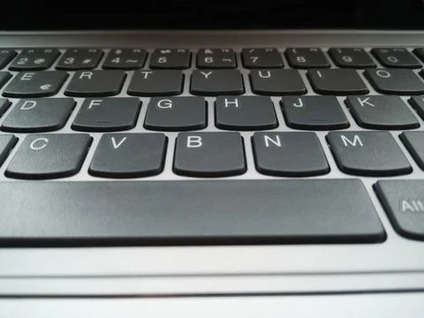 Laptop keyboard 库存照片