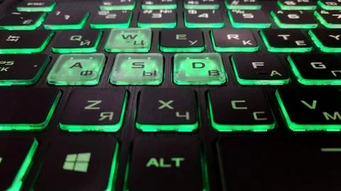 Laptop keyboard Stock Photos